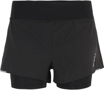 2XU Aero 2-in-1 4Inch Shorts black/silver