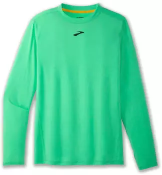 Brooks High Point Long Sleeve (211474) hyper green