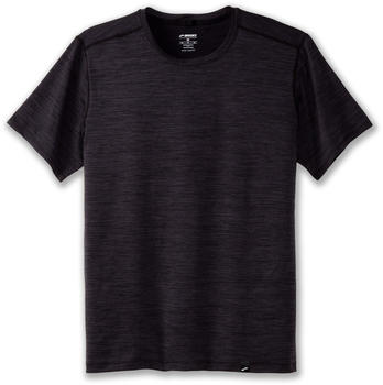 Brooks Luxe kurzarm Shirt (211498) htr deep black