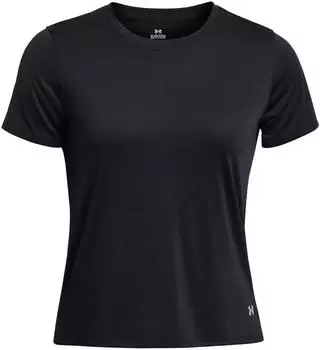 Under Armour UA Launch Kurzarm-Oberteil für Damen (1382434) schwarz