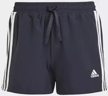 Adidas Designed To Move 3-Streifen Shorts Legend Ink / White