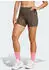 Adidas Optime 4-Inch Raw-Cut-Hem Leggings Shadow Olive