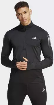 Adidas Own the Run 1/4 Zip Sweatshirt Black