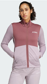Adidas TERREX Multi Light Fleecejacke Preloved Fig / Burgundy
