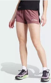 Adidas "Terrex Multi Trailrunningshorts Burgundy