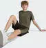 Adidas Training AEROREADY Heather Kids Shorts Shadow Olive / Tent Green / Reflective Silver
