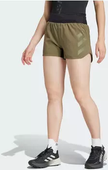 Adidas "TERREX Agravic Trail Running Shorts Olive Strata