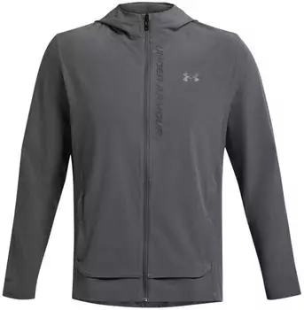 Under Armour Outrun The STORM Running Jacket (1376794) castlerock/black/reflective