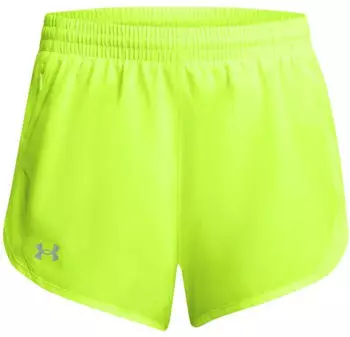 Under Armour Fly-By Shorts Women (1382438) high vis yellow/high vis yellow/reflective