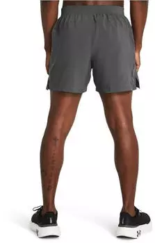 Under Armour 5\" Launch Running Shorts Men (1382617) castlerock/castlerock/reflective – Hochwertiges Material und elastische Eigenschaften