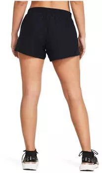 Under Armour Fly-By Shorts Women (1382438) black/black/reflective – Funktionale Details für ein angenehmes Laufgefühl