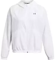 Under Armour 1382698-100-LG, Under Armour Rival Sport Windbreak Jacket white...