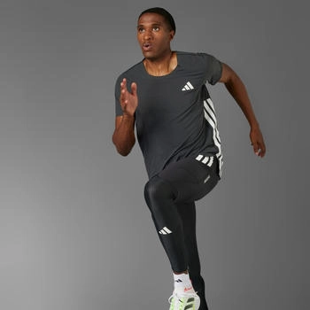 Adidas Adizero Running T-Shirt Black (JF3473)