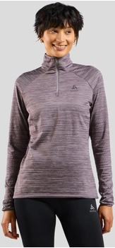 Odlo Run Easy Warm Midlayer 1/2 Zip Women (313261) gray ridge melange