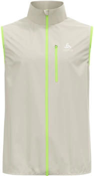 Odlo The Zeroweight Running Vest (313592) silver cloud/sharp green