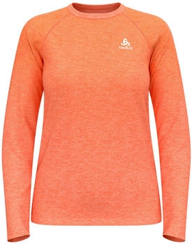Odlo T-shirt Crew Neck Long Sleeve Essential Seamless (313931) living coral melange