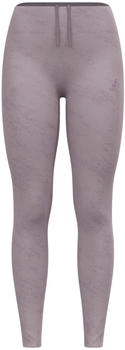 Odlo Tights Zeroweight Print Reflective gray ridge