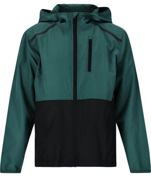 Endurance Laufjacke Hugoee grün schwarz
