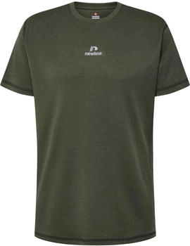 Newline Poly Tee Laufshirt grau