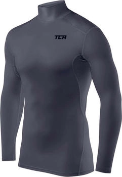 TCA HyperFusion Kompressionsshirt Langarm dunkelgrau