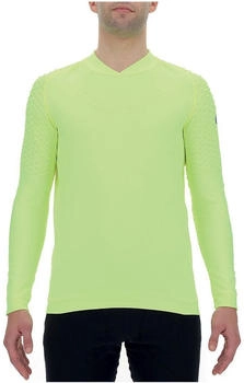 UYN Run Fit Laufshirt langarm gelb fluo