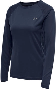 Hummel Core Laufshirt L S blau