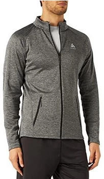 Odlo Tencia Langarm Shirt Rei&szlig;verschluss dark grey melange