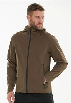 Endurance Laufjacke Komint dunkelbraun