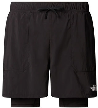 The North Face Laufshorts Sunriser 2in1 6in schwarz