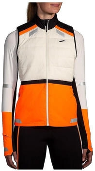 Brooks Run Visible Insulated Vest blau schwarz