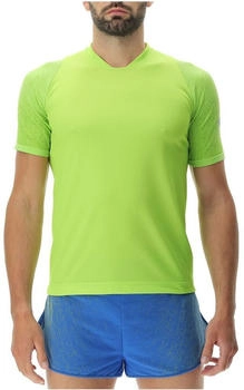 UYN Running Exceleration Aernet Laufshirt lime sulphur spring