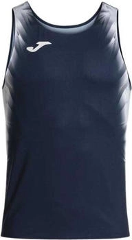 Joma Lauf-Tank Top Elite XI ärmellos marineblau weiß