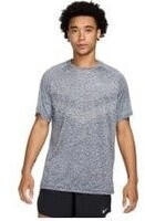 Nike Stride Dri-FIT ADV Laufshirt kurzarm 437 blau grau reflektierend