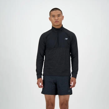 New Balance Athletics Heat Grid Zip schwarz