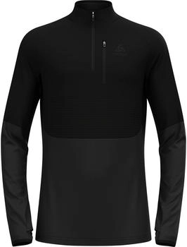 Odlo Descent Cw Sl Zip Longsleeve schwarz