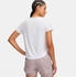 Under Armour Launch Elite Kurzarm-T-Shirt damen weiß