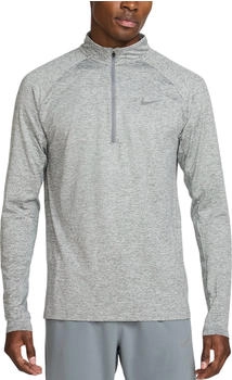 Nike Stride Dri-FIT Laufoberteil mit Viertelreißverschluss (Herren) (HV2180) smoke grey/heather