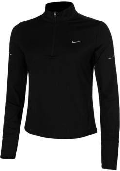 Nike Swift Dri-FIT UV-Laufoberteil mit Viertelreißverschluss (Damen) (HQ0499) black/reflective silv