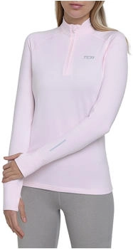 TCA Laufshirt Reißverschluss rosa M