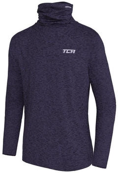 TCA Trainingsshirt Jungen Thermo Laufshirt dunkelblau