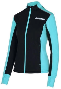 Airtracks Thermo Laufshirt Langarm Pro Line Winter schwarz blau
