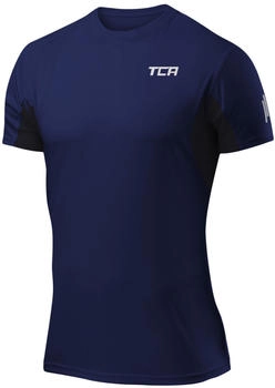 TCA Atomic T-Shirt Quickdry dunkelblau