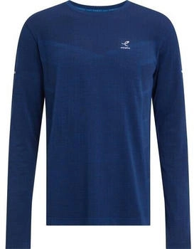 Energetics Langarmshirt Tayeb M melange navy