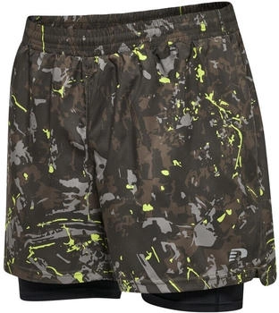Newline Kansas 2in1 Laufshorts terrain aop