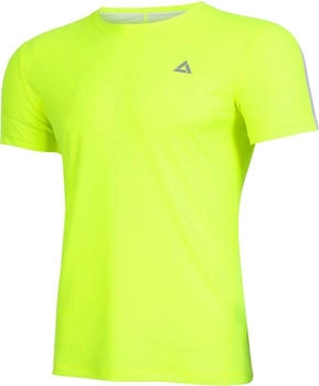 Airtracks Laufshirt Kurzarm Pro Line neon-weiß