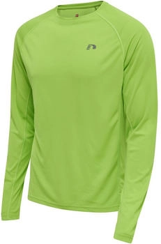 Newline Men's Core Running T-Shirt L/S (510103) green flash