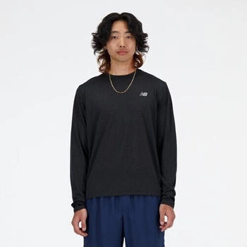 New Balance Mens Running LS Top schwarz MT41256BK