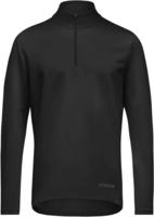 GOREWEAR 101093-9900, GOREWEAR Herren Laufshirt EVERYDAY MID 1/4 ZIP M schwarz