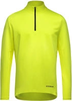 GOREWEAR 101093-0800, GOREWEAR Herren Laufshirt EVERYDAY MID 1/4 ZIP S gelb