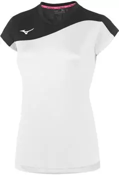 Mizuno Authentic Myou Tee Damen Shirt weiss